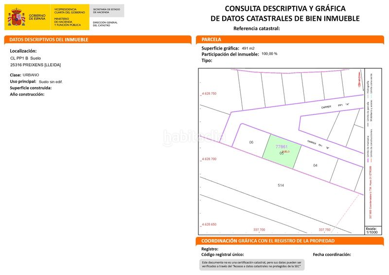 Foto 5d133f1d-af7b-4bbe-9021-a3875231c85c. Terreno residencial en carrer sant joan 20 terreny urbà d'uns 491m2 en venda a . en Preixens