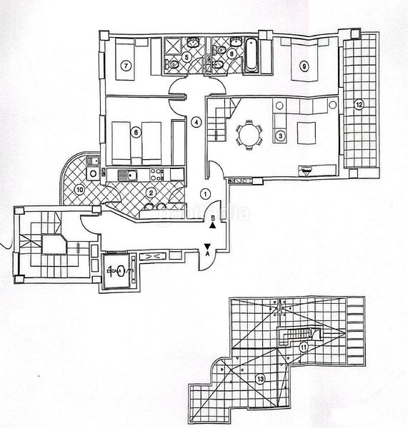 Foto 830438af-16bd-4695-9a14-083554ef9e6d. Penthouse with parking pool in El Consul - Ciudad Universitaria - El Romeral Málaga