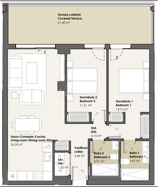 Foto bc3f865e-4202-4ba6-8011-4624c67c822b. Apartament amb aparcament piscina a Urbanización Santa Rosa Torrox
