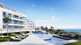 Ático en El Faro de Calaburra - Chaparral. Mijas costa  ático de lujo 3 dormitorios, urbanización con 3 pis