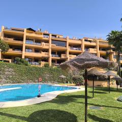 Planta baja en Riviera del Sol. La cala golf  piso, 2 dormitorios, terraza, piscina, garaje, tra