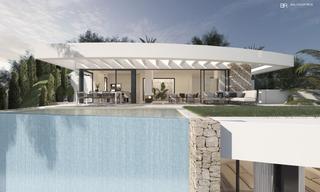 Chalet à Mijas pueblo. Mijas pueblo  villa de lujo, 5 dormitorios, piscina infinita y t