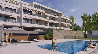 Apartament a Montemar. Torremolinos  piso, 2 dormitorios, terraza, piscina, jardín, gar