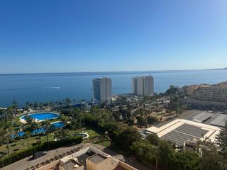 Location Appartement à Hacienda Torrequebrada. Benalmádena costa  amplio piso 1 dormitorio, terraza, piscina y