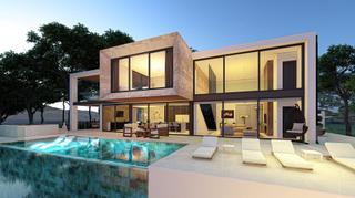 Xalet a Mijas pueblo. Mijas pueblo  villa, 5 dormitorios, piscina, parking, vistas al