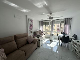 Affitto Piccolo appartamento in Playa de los Boliches. Los boliches  sept a junio piso, 1 dormitorio, piscina, jardín y