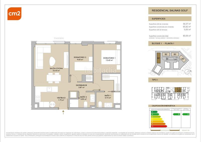 Foto 272bc1f5-6589-43b9-a33e-5b58056cd670. Pis amb aparcament piscina a El Sabinar-Urbanizaciones-Las Marinas-Playa Serena Roquetas de Mar