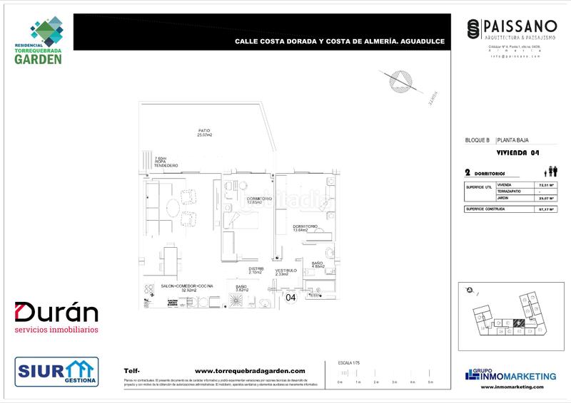 Foto b736ab6b-18a1-4405-b9bc-59f5eac6bec6. Planta baja 97m<sup>2</sup> en Aguadulce Sur Roquetas de Mar
