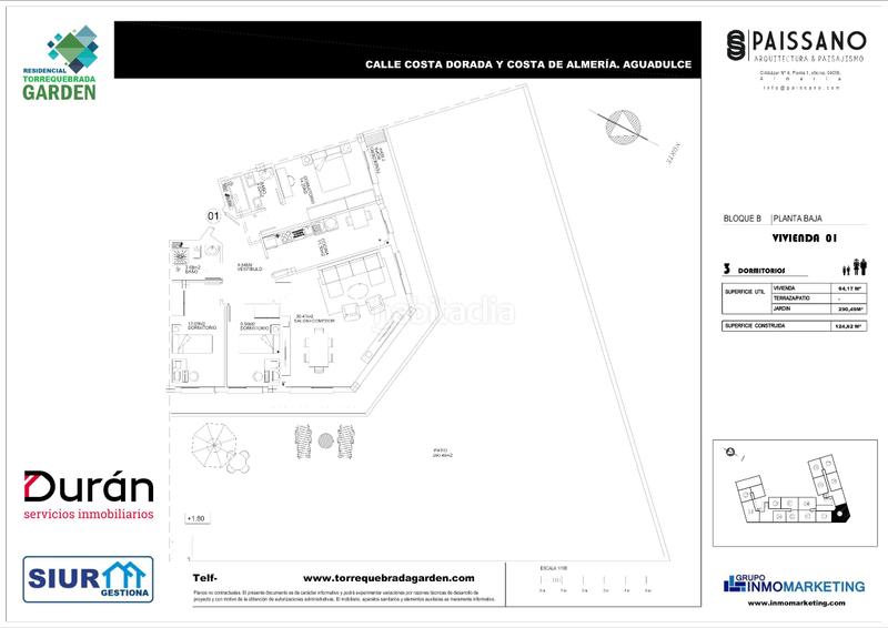 Foto e7faa611-5816-45fc-8cd1-21bd98f63610. Ground floor 124m<sup>2</sup> with parking pool in Aguadulce Sur Roquetas de Mar