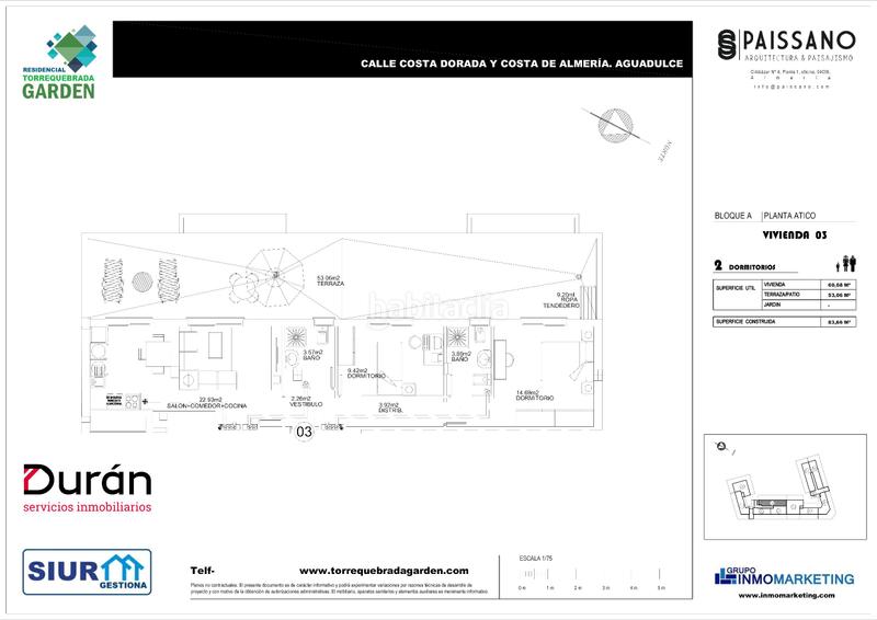 Foto 65e6755a-1a18-4296-a1f0-1e65e3224a26. Ático 83m<sup>2</sup> en Aguadulce Sur Roquetas de Mar