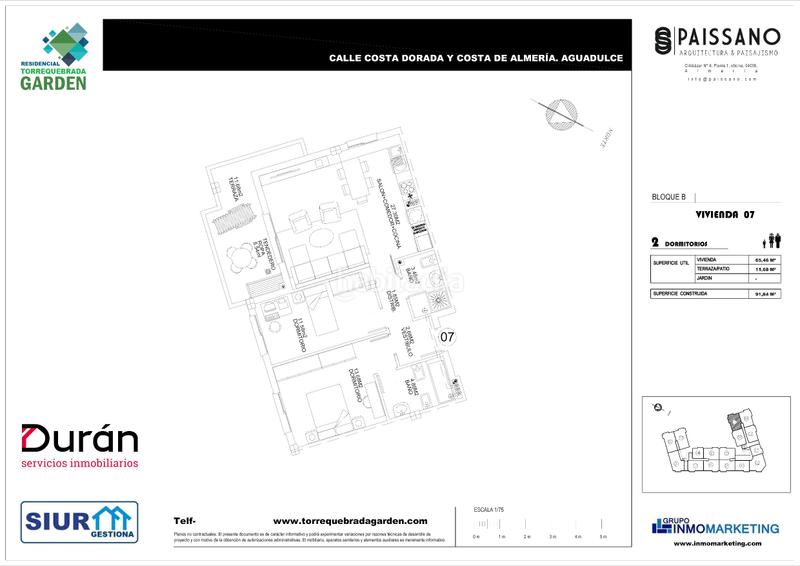Foto 5fa86103-c8df-4e0e-8c7b-f053d9318537. Appartamento 91m<sup>2</sup> con parcheggio piscina in Aguadulce Sur Roquetas de Mar