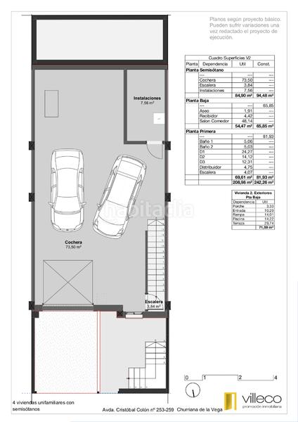 Foto ab8d4c5a-7c61-42fb-8de5-016d4513dd0e. Casa a schiera in avenida cristóbal colón 255 in Casco Histórico Churriana de la Vega
