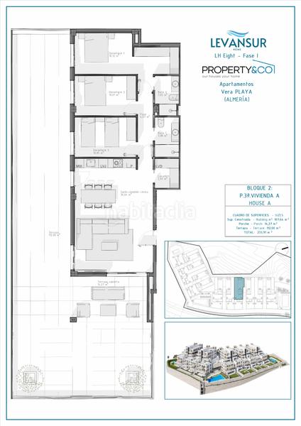Foto cf44e587-970e-4cff-91df-edff28c6e496. Apartment 99m<sup>2</sup> with parking pool in Las Salinas Vera