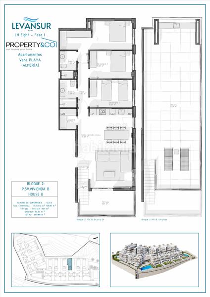 Foto ec534721-f610-4fe7-aa56-93b3e5695c82. Apartamento 100m<sup>2</sup> en Las Salinas Vera