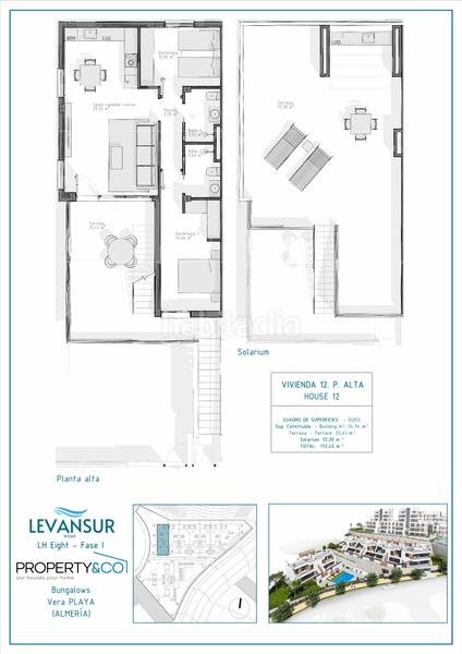 Foto 7fb14dfd-a7b9-4d8a-b3ba-29a586bd05a6. Penthouse 74m<sup>2</sup> with parking pool in Las Salinas Vera