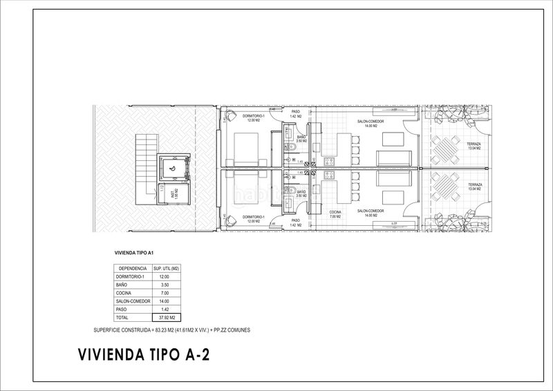 Foto 6a09fb21-077e-4d3f-9039-459509e06fee. Casa 56m<sup>2</sup> amb calefacció piscina a Cala Marqués Vera