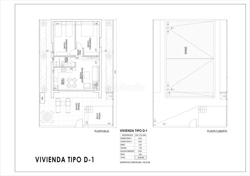 Foto 9bd8c45d-097d-4e5d-9a86-db76dfe541cc. Casa 56m<sup>2</sup> amb calefacció piscina a Cala Marqués Vera
