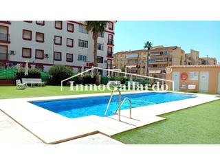 Etagenwohnung in Playa del Rincón. Piso luminoso con piscina a 100 metros de la playa
