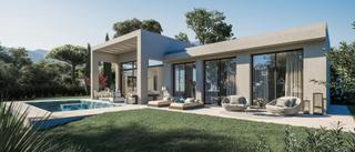 Casa a Los Arqueros  - Puerto del Almendro. Una villa familiar contemporánea de 3 dormitorios sobre plano en