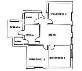Etagenwohnung in Puente Genil