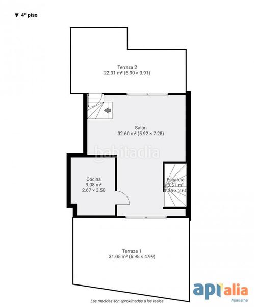 Foto 9d6efcdc-1e3e-4b62-8bc2-4cfbd775c6ea. Zweistöckige wohnung mit parking in Centre Mataró