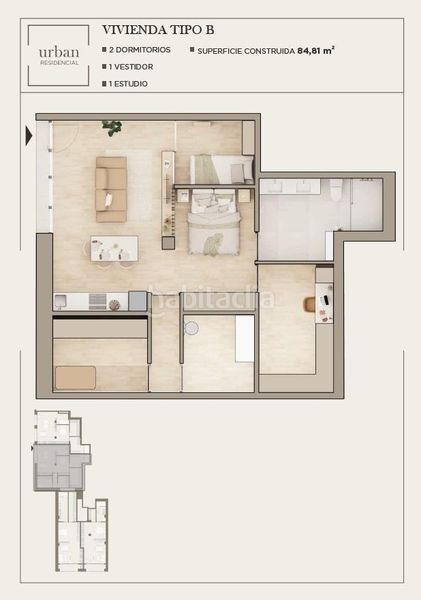 Foto 00b47ad5-2c0d-4871-b4ed-a6397326ab82. Etagenwohnung in Centro Elda
