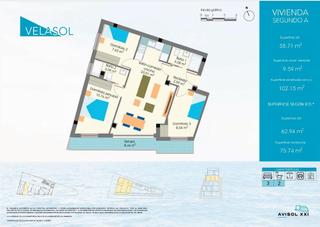 Appartamento in Lo Cea. Estrena piso cerca de la playa, 2 dormitorios de obra nueva con