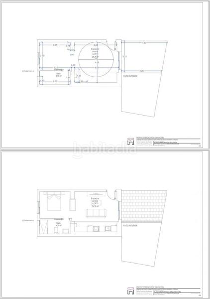 Foto 11744386-60e5-4bc4-bd1a-238a526168d0. Estudio  a estrenar en el molinillo con patio privado en Málaga