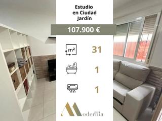 Estudi a Alegría de la Huerta- Jardín de Málaga. Estudio en ciudad jardín.