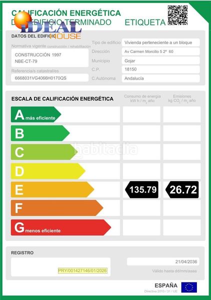 Foto 219a5035-83bd-4f20-82c4-cba3839e5023. Pis amb piscina a Gójar