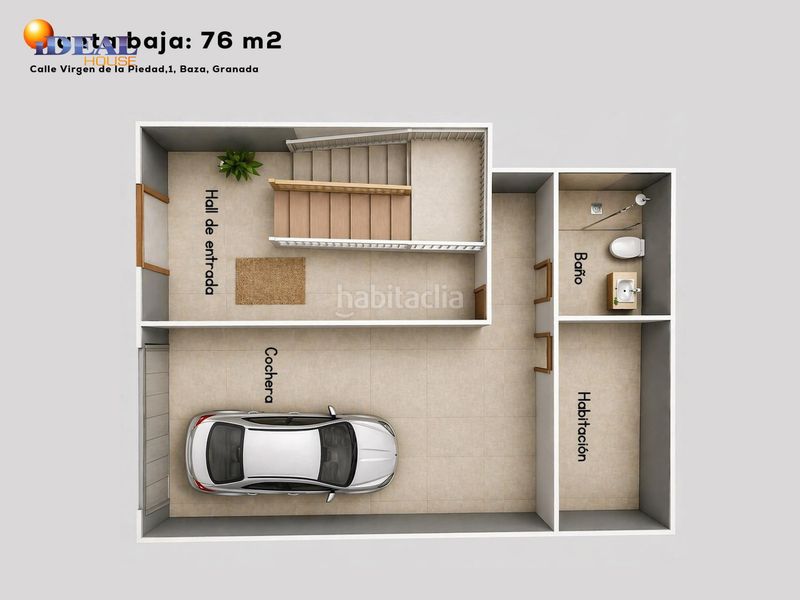 Foto 493b081f-8137-4a05-bdf6-f867c831953f. Casa amb calefacció aparcament a Baza