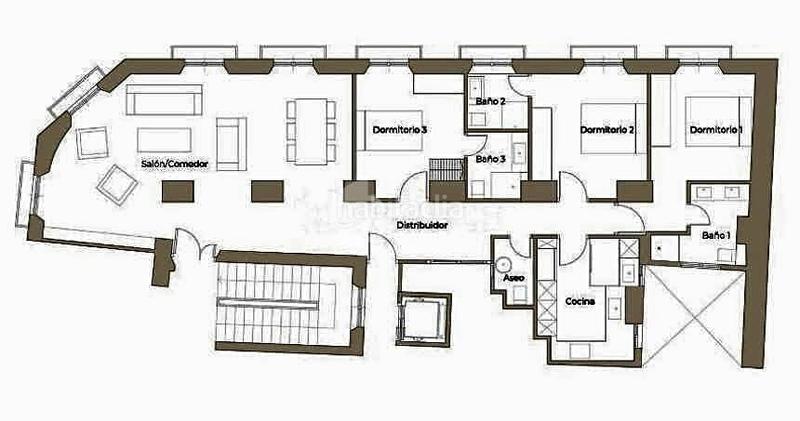 Foto 3644de33-4a0b-45f6-8009-4725465bcd35. Flat with heating in Centro Histórico Málaga