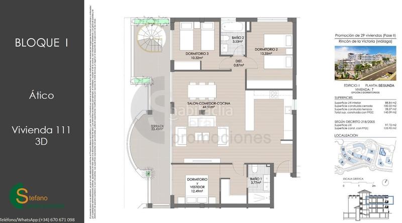 Foto d0250e2b-363f-4f74-9088-445cd882b13c. Attique avec chauffage parking piscine dans Lo Cea Rincón de la Victoria