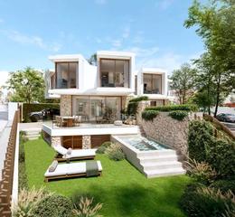 Casa aparellada a Pedregalejo - Morlaco. Exclusivas viviendas de diseño contemporáneo, perfectamente inte