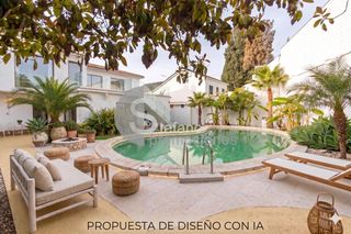 Maison  Gabriel y galán. Villa independiente en  la milla de oro de pedregalejo bajo, a s
