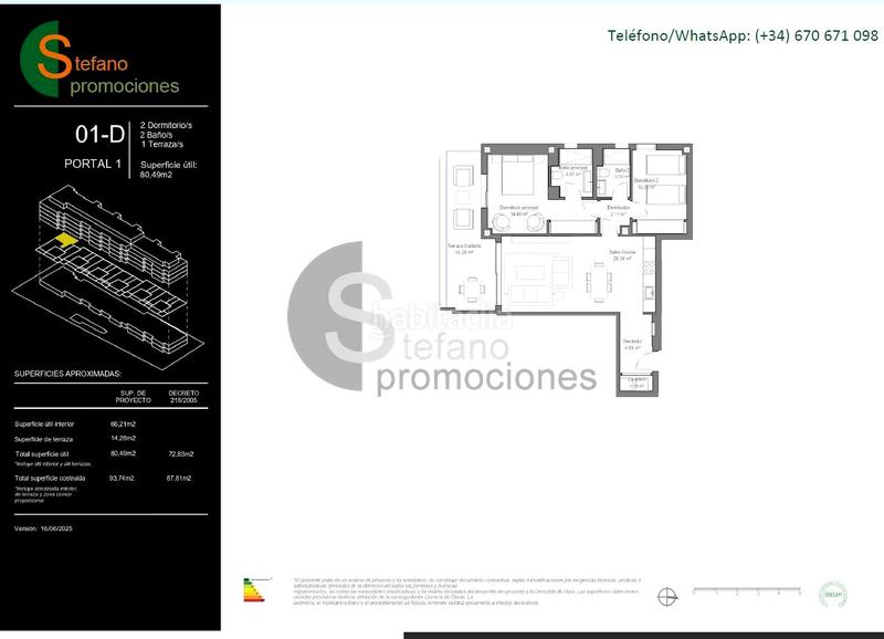 Foto 574daf51-5571-445c-be73-1151cf0d06de. Piso exclusivo proyecto residencial en la costa del sol, ofrece viviendas de 2 y 3 dormitorios con amplias terrazas, en Torremolinos