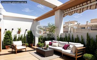 Dúplex a La Barriguilla. Ático dúplex de cuatro dormitorios y dos baños, con tres terraza