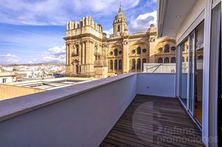 Lloguer Àtic  Litoral. Exclusividad en el corazón de málaga, ático  con encantadoras vi