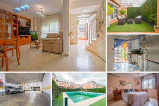 Casa aparellada a Avenida de Europa. Gran vivienda pareada en montequinto con plaza de garaje, junto