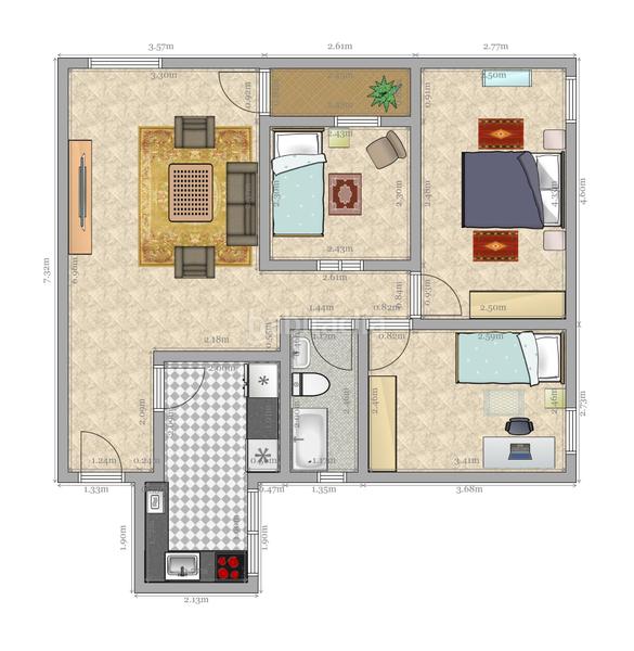 Foto c32cedac-3e50-4566-bea8-ba4425a843ed. Piso estupendo piso junto san jacinto!!! en Triana Este Sevilla