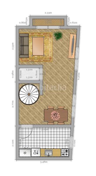 Foto 488f2e58-de0a-4d9a-bb10-55d36670ce4f. Casa amb calefacció a Alfalfa - Santa Cruz Sevilla
