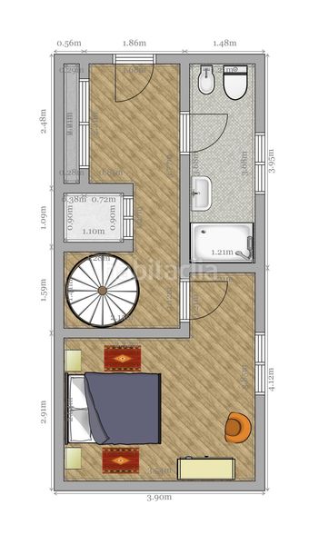Foto 728c1477-0c11-47d4-81f7-a89a8bb8e980. Casa amb calefacció a Alfalfa - Santa Cruz Sevilla