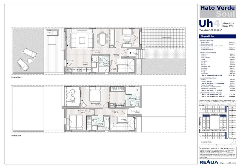 Foto f4971c9f-49bd-4f30-9834-24ac7028e34e. Casa a schiera con piscina in Las Pajanosas Guillena