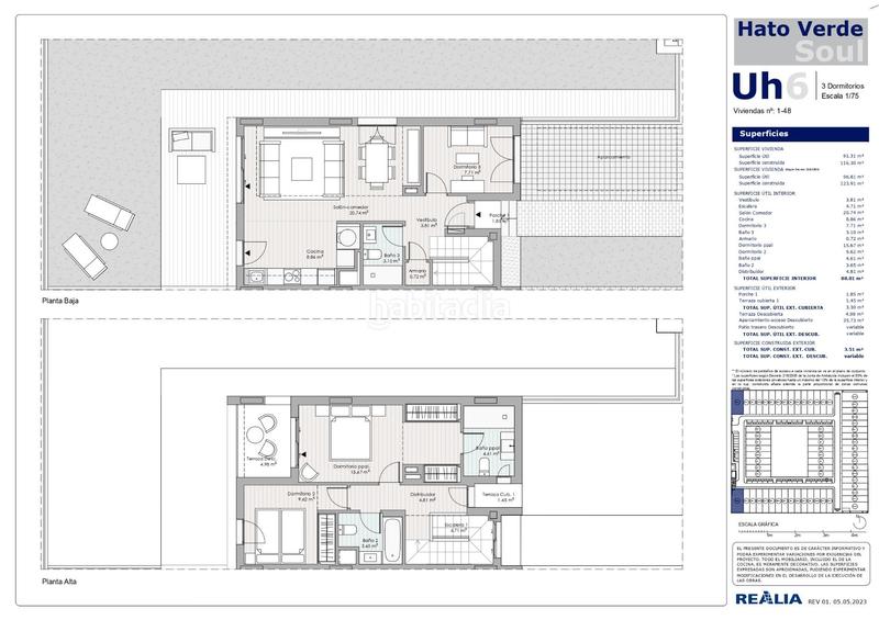 Foto 02ea4f68-e2f0-44c7-bf7e-c2d485683d1e. Maison jumelée avec piscine dans Las Pajanosas Guillena