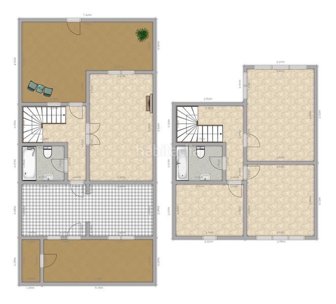 Foto 99909d8b-d997-4539-8a8f-6a1dffad602e. Casa adossada amb piscina a colores - entreparques Sevilla