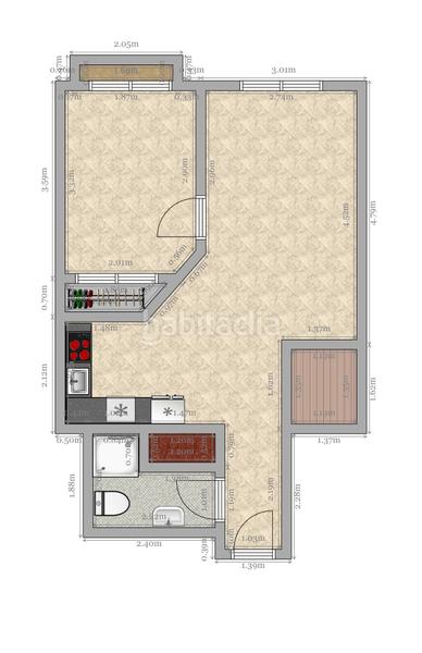 Foto e0455f3b-15fa-40c9-9940-04442c54b7c2. Piccolo appartamento in Alfalfa - Santa Cruz Sevilla