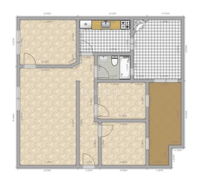 Foto e35fb6ef-bfa9-4990-8d7a-1b4619f72f83. Flat in Parque Alcosa Sevilla