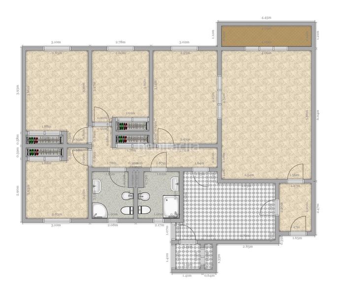 Foto d0814698-ad8e-4abf-aa10-2587d9d7abd9. Appartamento con riscaldamento parcheggio in Triana Oeste Sevilla