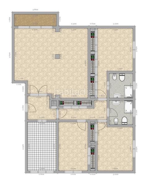 Foto fa77dbab-f592-4047-8637-10edfcb5f6e2. Flat with heating parking in Bami - La Estrella Sevilla