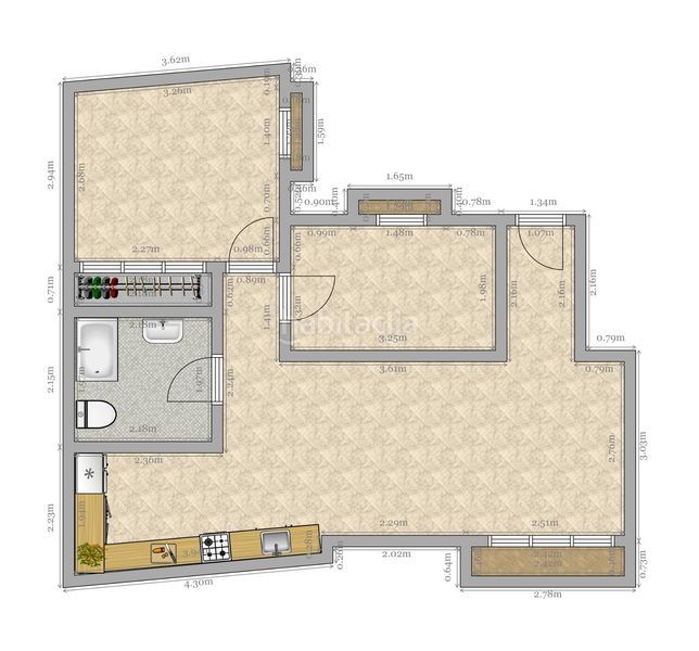 Foto f1b19cac-e0e6-44e6-b241-205d78809094. Pis a Alfalfa - Santa Cruz Sevilla